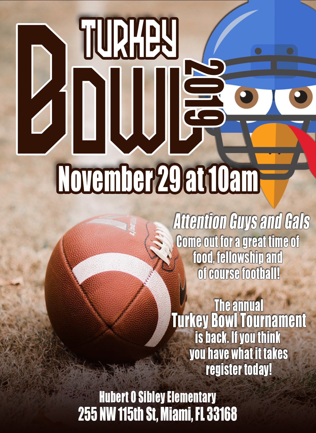 Turkey Bowl Games - New Vision